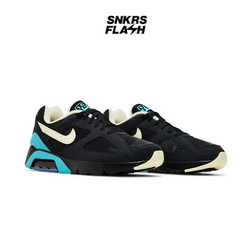 NIKE Air 180 Black Dusty Cactus Sepatu Sneakers Pria - FJ9259001 - Size 45.5