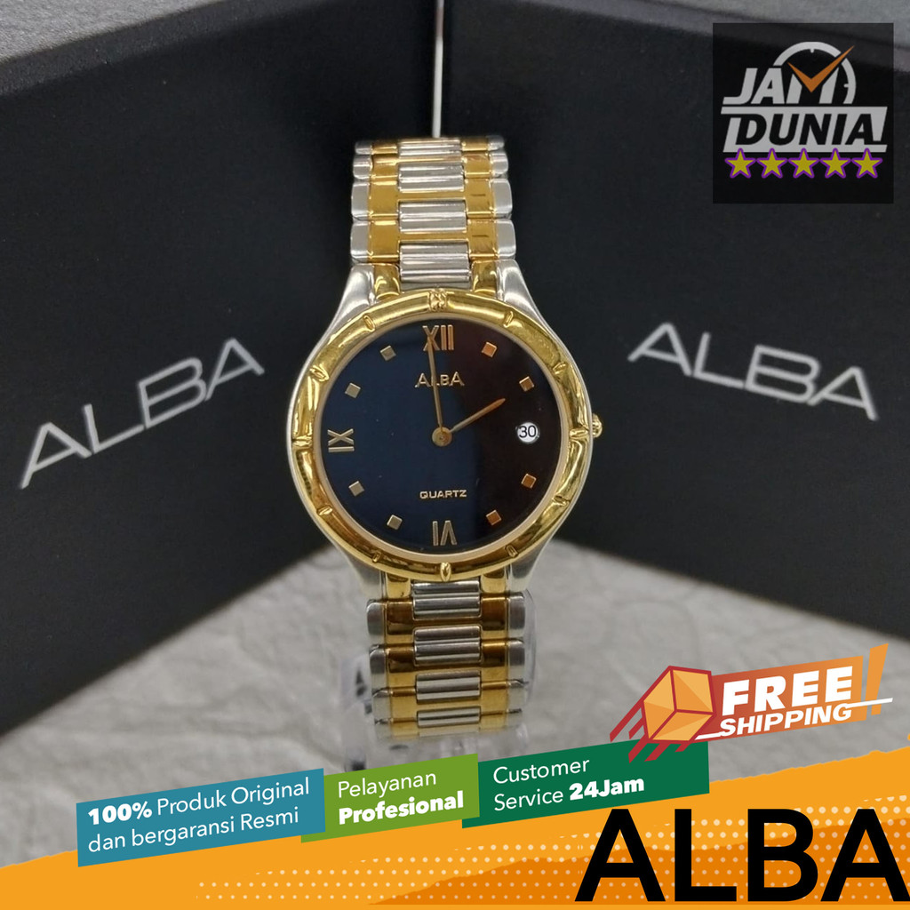 JAM TANGAN WANITA ALBA ORIGINAL JAM ALBA STAINLESS STEEL ALBA AXB98 AXB9 ALBA AXB98X1 JAM ALBA SILVE