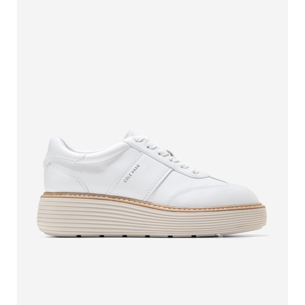 Cole Haan Women Originalgrand Max Platform Sneakers - Sepatu Wanita (White)