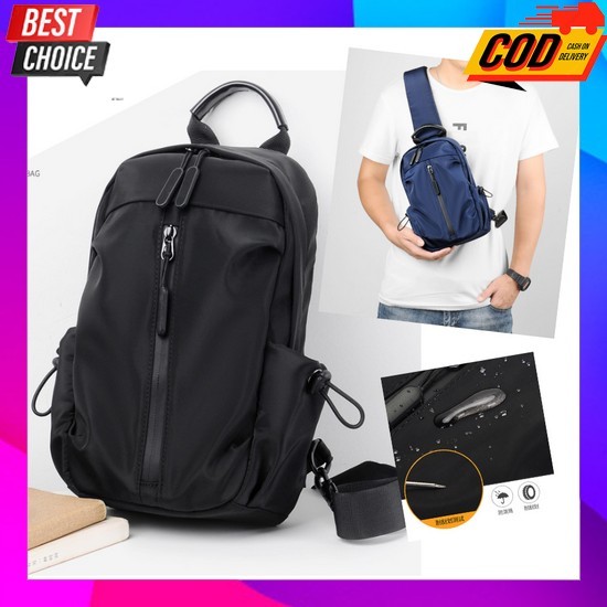 Tad Slempang Cowok Keren Tss Slingbag Murah Tqs Sling Bag Laki Laki Buffback Pria Keren Wes Beg Cowo