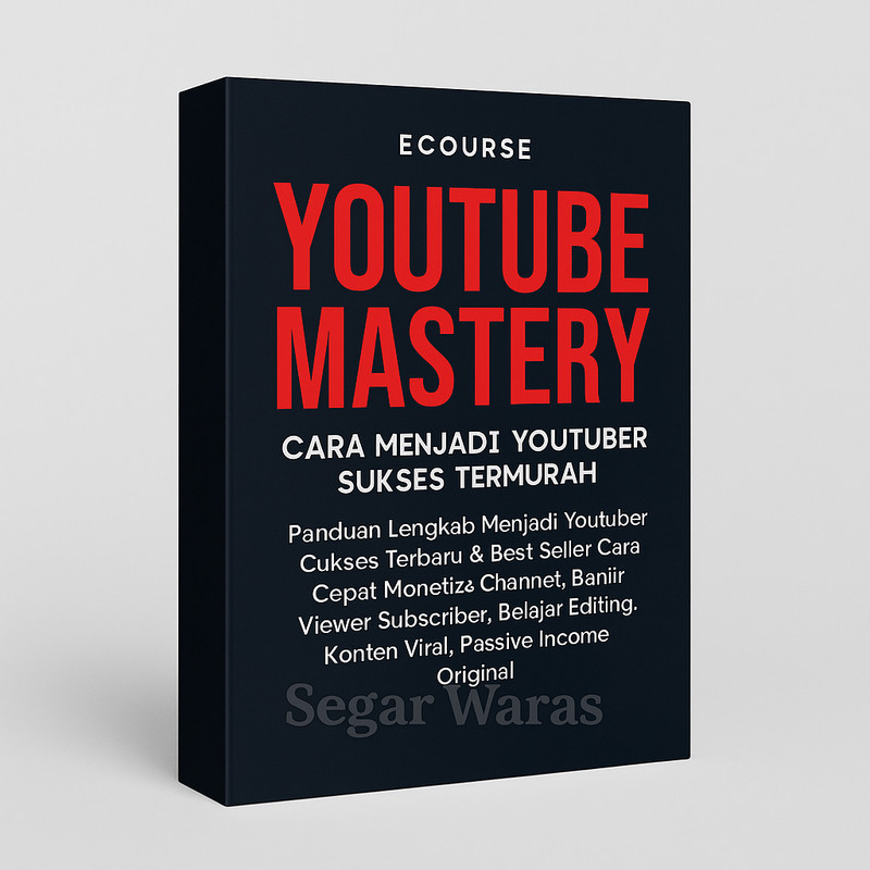 Ecourse Youtube Mastery Termurah – Panduan Lengkap Menjadi Youtuber Sukses Terbaru & Best Seller Car