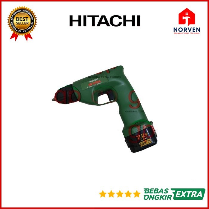 HITACHI DN10DSA MESIN BOR BATERAI DN10DSA CORDLESS DRIVER DRILL