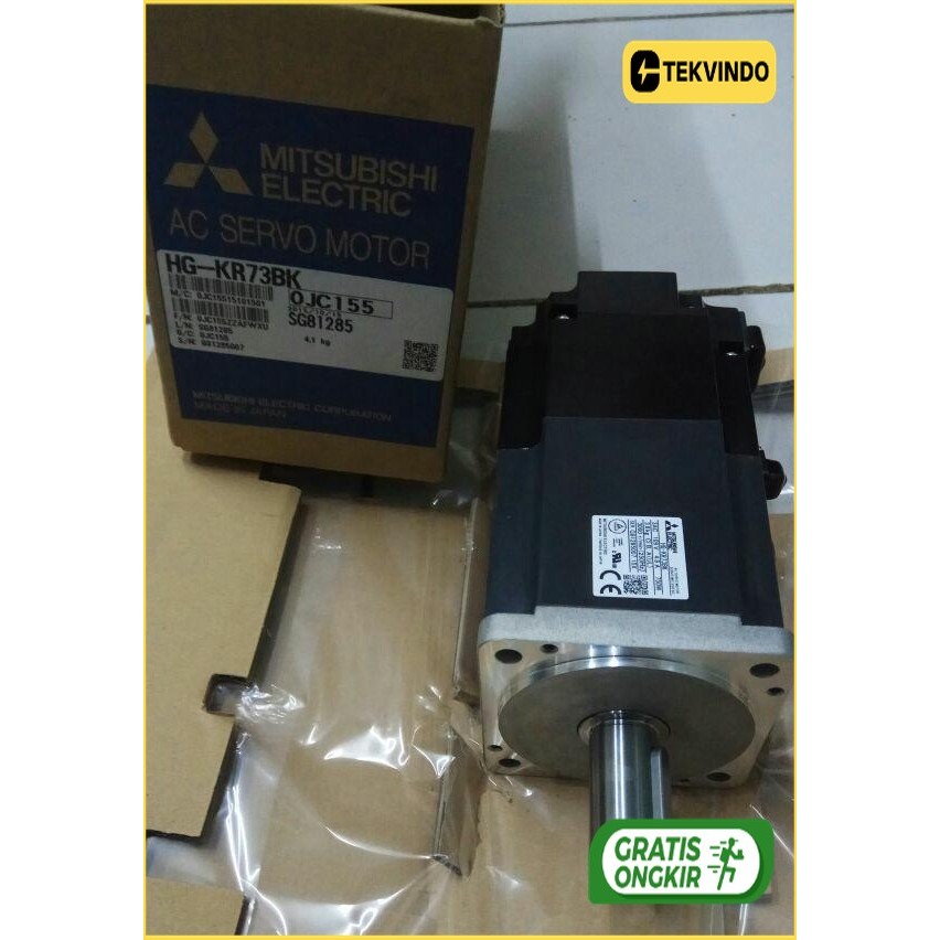 Mitsubishi Servo Servo HG-KR73BK 750watt