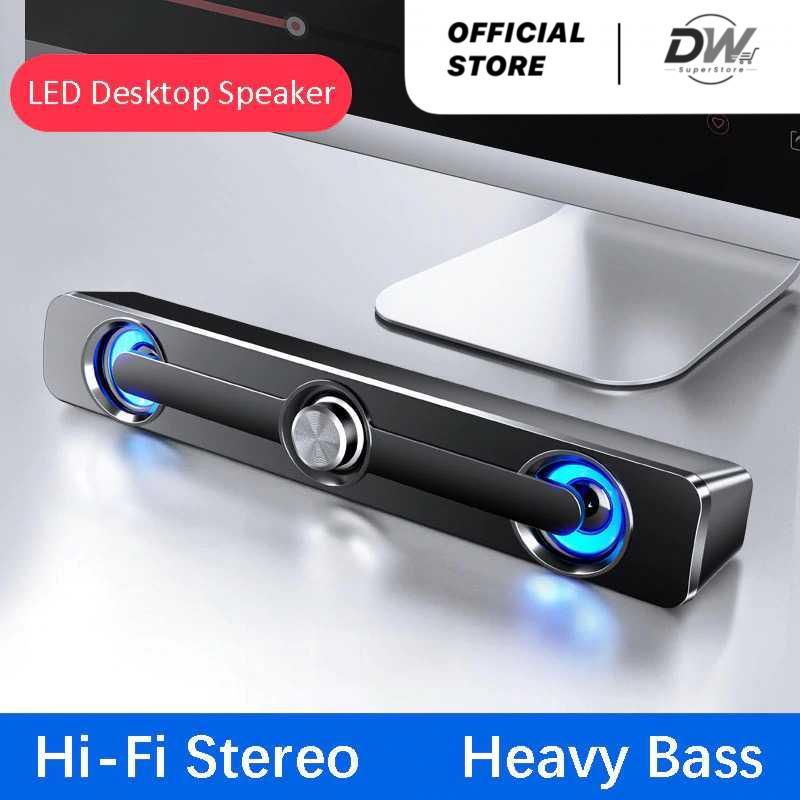 SADA Speaker Desktop Bluetooth HiFi Stereo Lossless Decoding AUX 3W - V-111