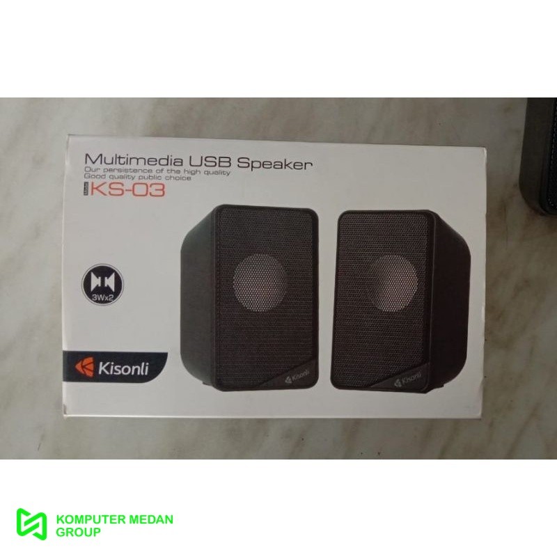 Speaker USB Flashdisk Kisonli Ks-03 Untuk Komputer/Laptop