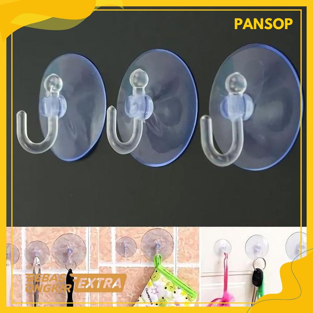 Kop Kaca Alat Tempel Hook Suction Cup Silikon Dinding Kulkas Cermin Kaca Aquarium Keramik Cantelan T