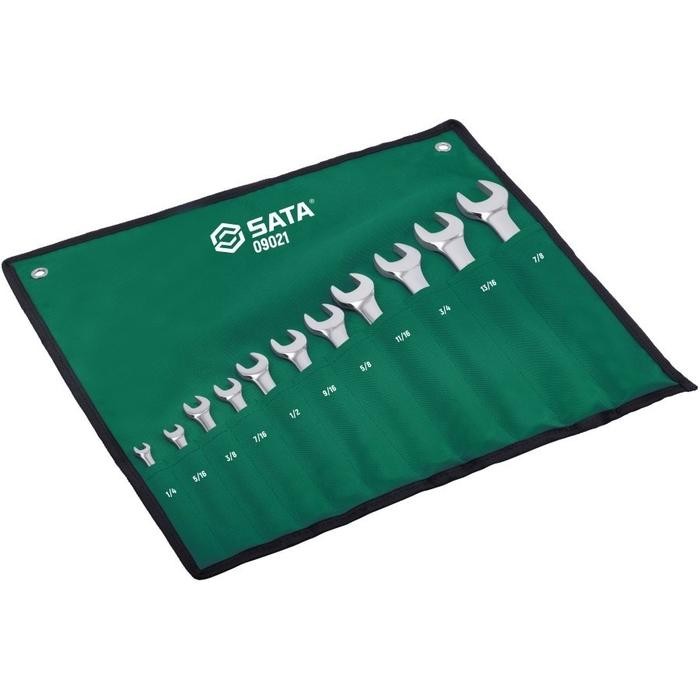 Kunci Ring Pas INCH Set 11 Pcs SAE Combination Wrench set 09021 SATA