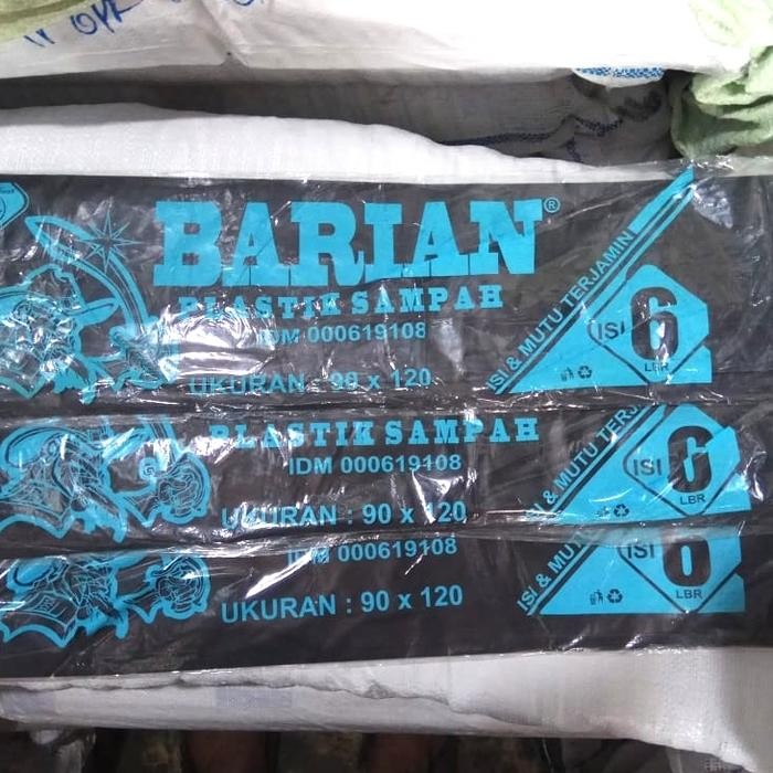 PLASTIK SAMPAH UK 90X120 (1 BALL ISI 60 PACK) KANTONG SAMPAH TRASH BAG