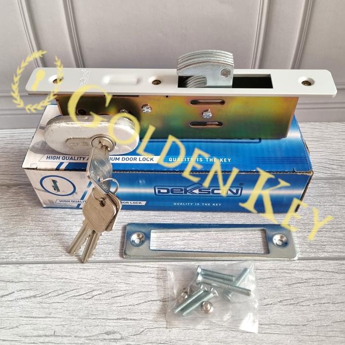 PREMIUM Kunci Sliding Dekson KC 87130 Pintu Aluminium Alumunium Kait Besar