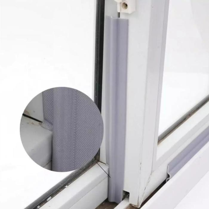PREMIUM Penutup Celah Pintu & Jendela Sliding Alumunium Door Seal Strip