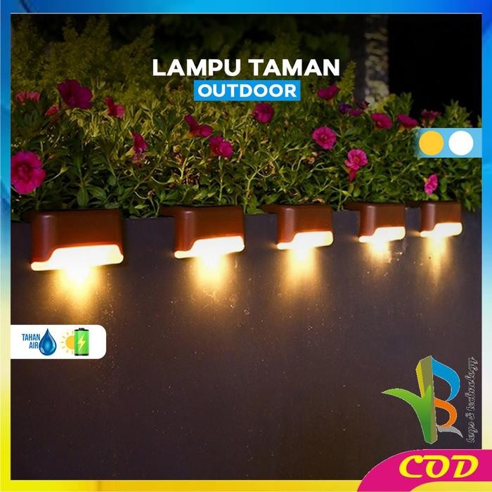 PREMIUM [COD] RB C1024 Lampu Tangga Sudut Jalan Atap Tenaga Surya Panel Solar Cell