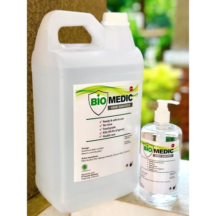 HAND SANITIZER BIO MEDIC 5 L (FOOD GRADE)