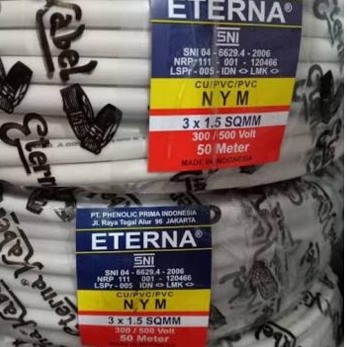 KABEL ETERNA 3 X 1,5 MM 1 ROLL