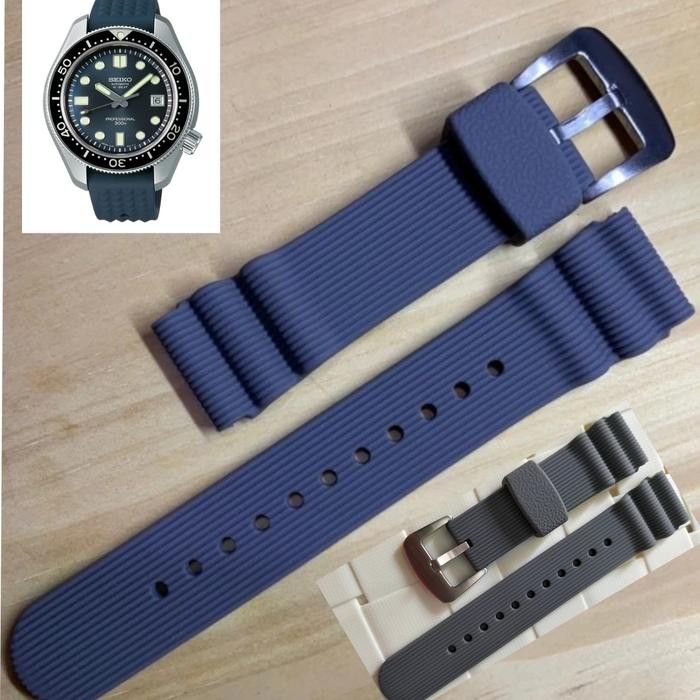 Strap Tali Rubber Silikon Seiko Diver Prospek Kualitas Original