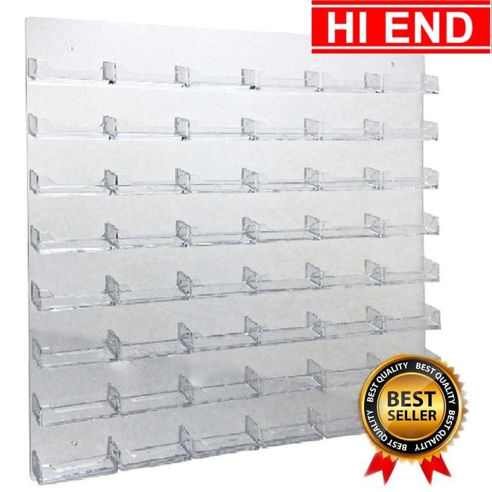 

Jual Rugi! Rak Kartu Ktp Isi 48 & 50 Bahan Acrylic Bening / Display Card Akrilik