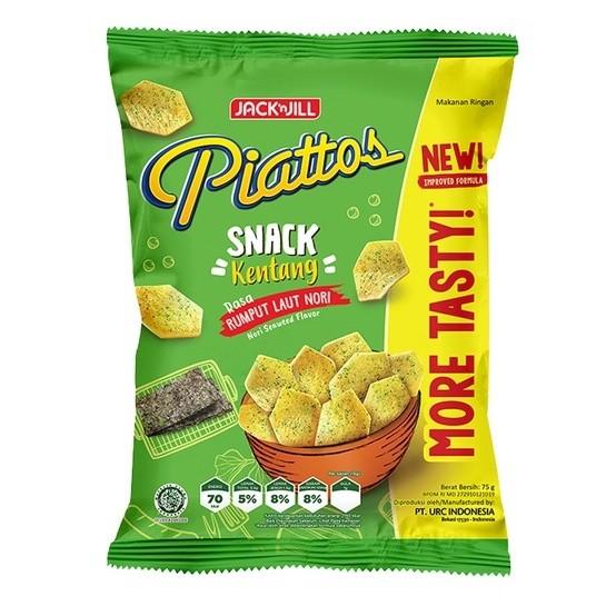 

Piattos Seaweed 75G