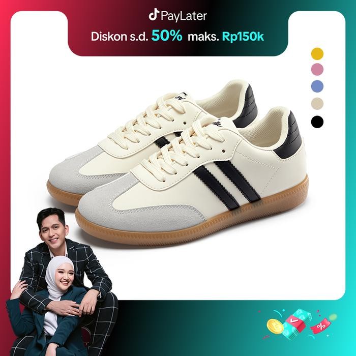 TERMURAH [corolla x ilyasbachtiar10]COROLLA Sam-ba Sepatu Sneakers Wanita Sepatu Kerja Wanita