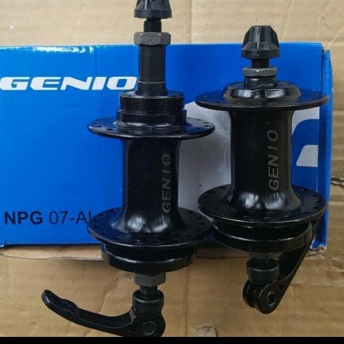 Hub Freehub Genio 36H 36 Hole 6Bolt Discbrake Qr Quick Release Ulir Drat Sepeda Mtb Lipat