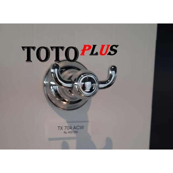 Gercep Tx704Acw/Tx704Acw/Double Robe Hook/Kaitan Baju Terlariss 