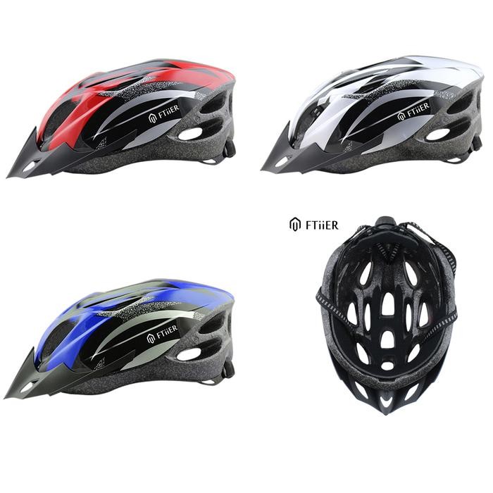 United Motion - Helm Sepeda Gunung Balap Dewasa Unisex Shockproof Dengan Visor