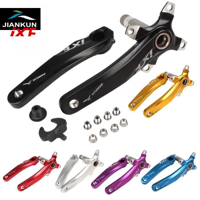 CRANKSET CRANK ARM IXF JIANKUN BB HOLLOWTECH HT2 BCD 104 MTB ALLOY BMX