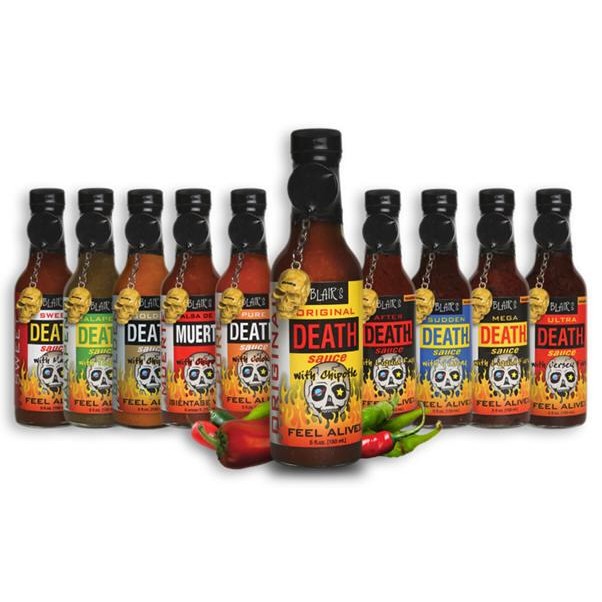 

Blairs Sudden Death Sauce Jolokia Hot Sauce Saus Pedas Ghost Pepper