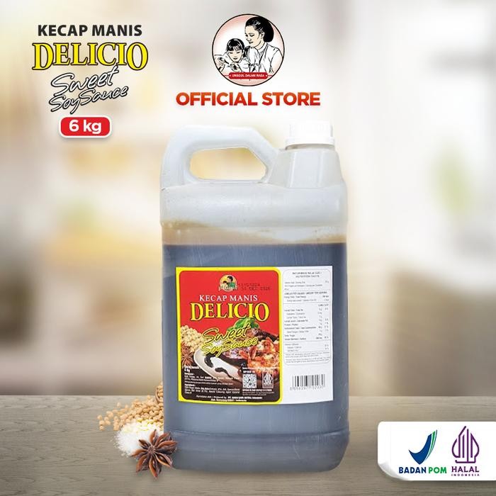 

Delicio Kecap Manis Jerigen 6 Kg