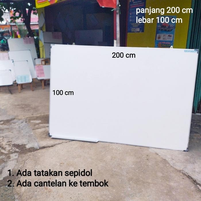 

papan tulis kantor 100 x 200 cm