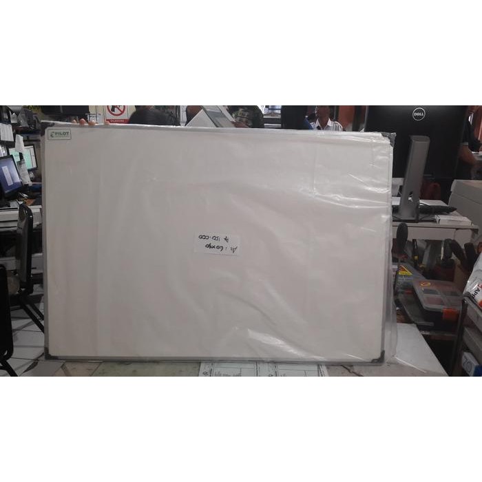 

Papan Tulis White Board 60x90 cm Mitshubishi Kuat