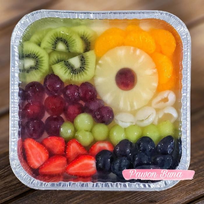 

Puding Susu mix buah