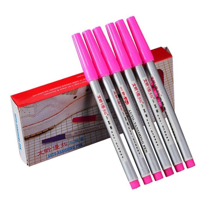 

Isi 12 Pen Penanda Kain / Water Erasable Pen / Fabric Marker