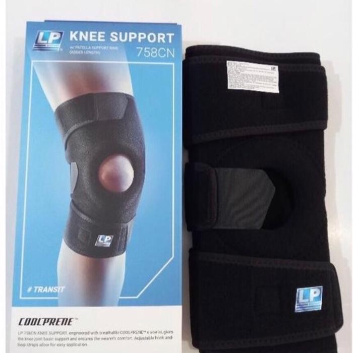 Knee Support Decker Lutut Standard Open Patella LP 758 / LP-758 / LP758