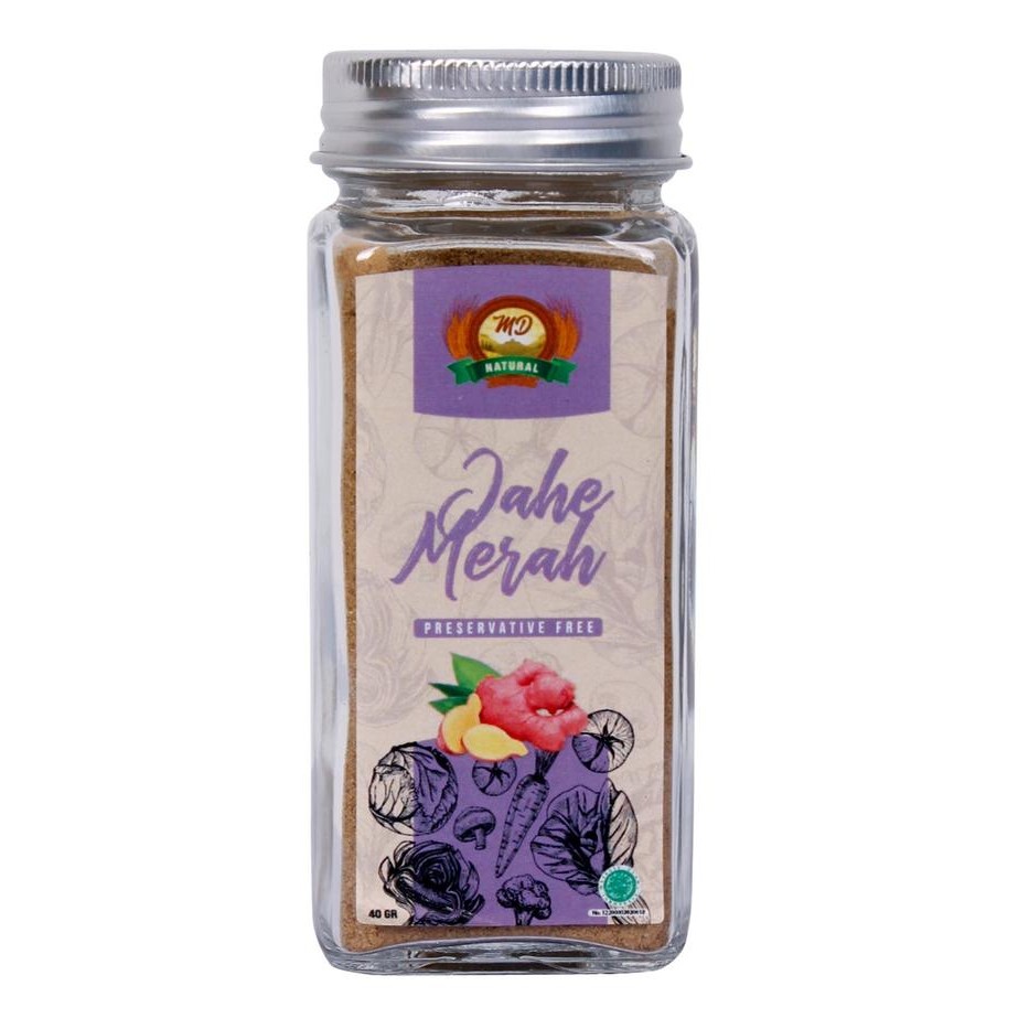 

MD Organic Jahe Merah Bubuk Alami