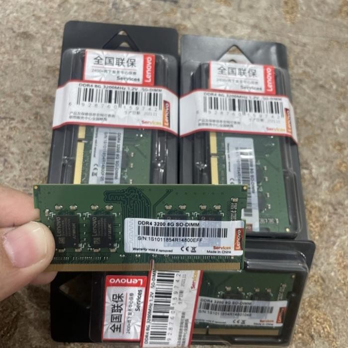 SODIMM DDR4 8GB LENOVO PC 3200 MHZ ( RAM LAPTOP )