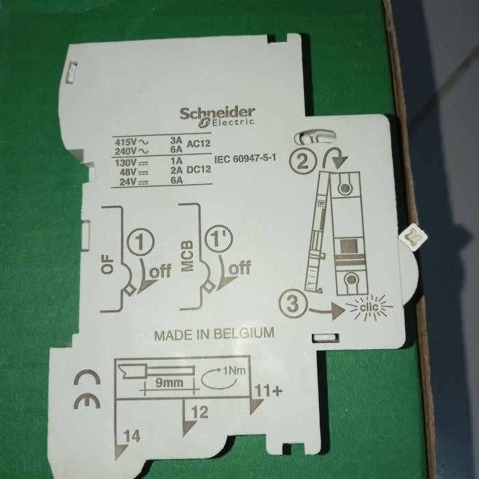 AUXILIARY CONTACT 26924 AUX OF MCB C60 SCHNEIDER