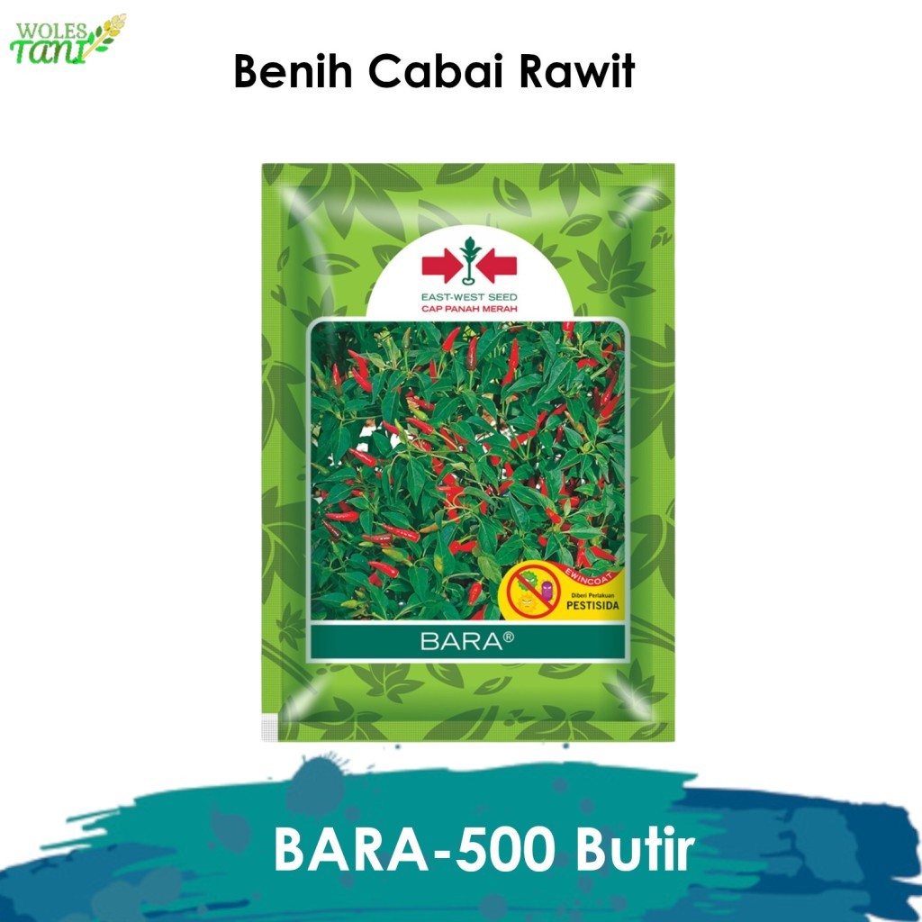 Benih Cabai Rawit Bara 500 Biji Cabe Bara