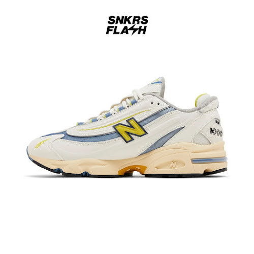 NEW BALANCE 1000 Sea Salt Heron Blue Sepatu Sneakers Pria - M1000CA - Size 42.5