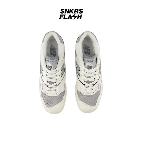 NEW BALANCE 550 Sea Salt Slate Grey Sepatu Sneakers Pria - BB550LEM - Size 45