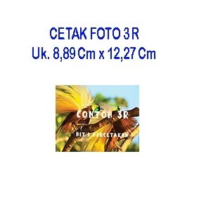 

Foto 3 R Harga tertera untuk 2 Lembar