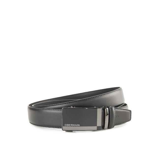 Obermain Ikat Pinggang Pria ETHAN AUTOLOCK Black OBB0770BLK