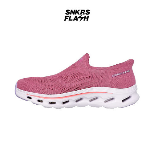 SKECHERS Go Walk Glide Step 2 Mauve Sepatu Casual Wanita - 125120MVMT - Size 37.5