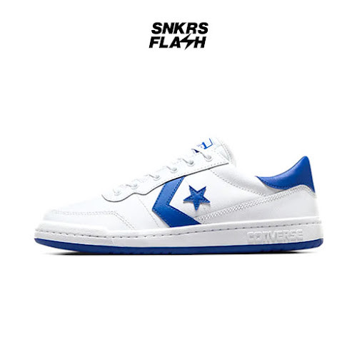 CONVERSE Fastbreak Pro Ox White Blue Sepatu Sneakers Pria - A10202C - Size 44.5