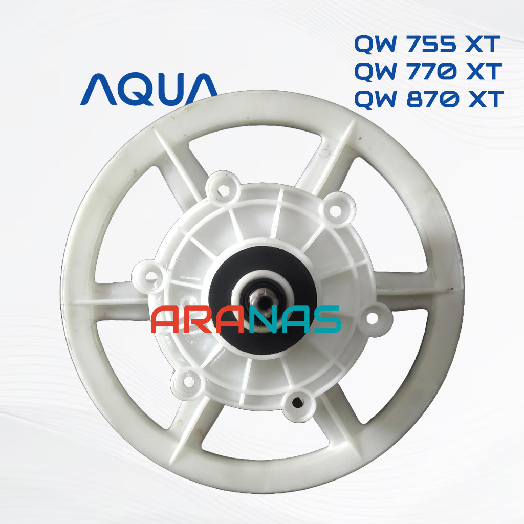 GEAR BOX AQUA JAPAN 7 Kg QW755XT QW770XT QW870XT GIR BOK Pully Gearbox Mesin Cuci 2 Tabung GIRBOK QW