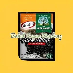 Lada Hitam Bubuk Pohon Mangga 1 sachet 6g