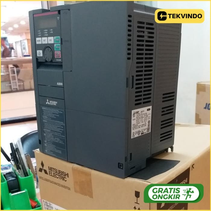 Mitsubishi Inverter FR-A820-11K-1 15HP in 3Phase 220ACV