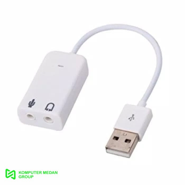 Sound Card Eksternal PC USB Kabel