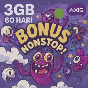 Sp Data Kartu Perdana Internet AXIS 3GB 30hari 3g