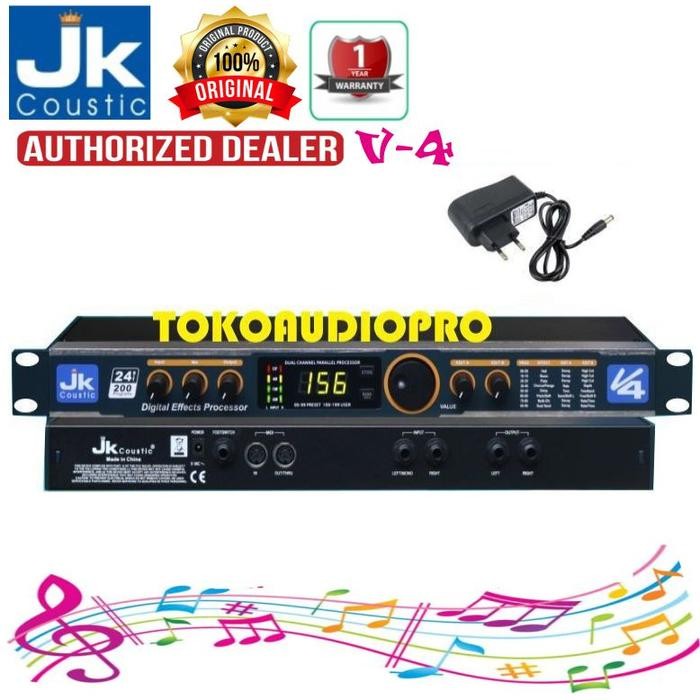 Efek Vokal JK Coustic V4 Original Efek Vokal