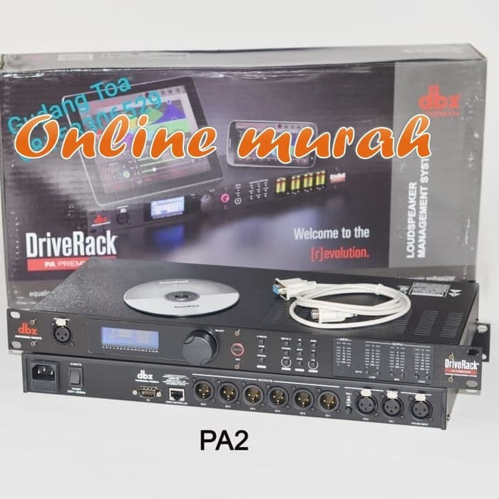 Speaker Management DriveRack DBX PA 2 dbx pa2