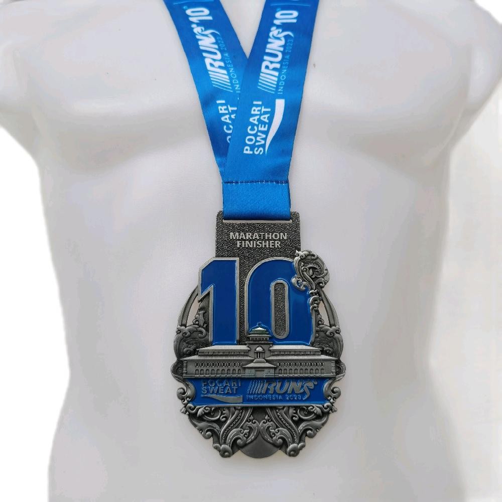 Medali Finisher Event Lari Running 2023 - Medali Lari FM full marathon 42.195 Event Running - Medal 